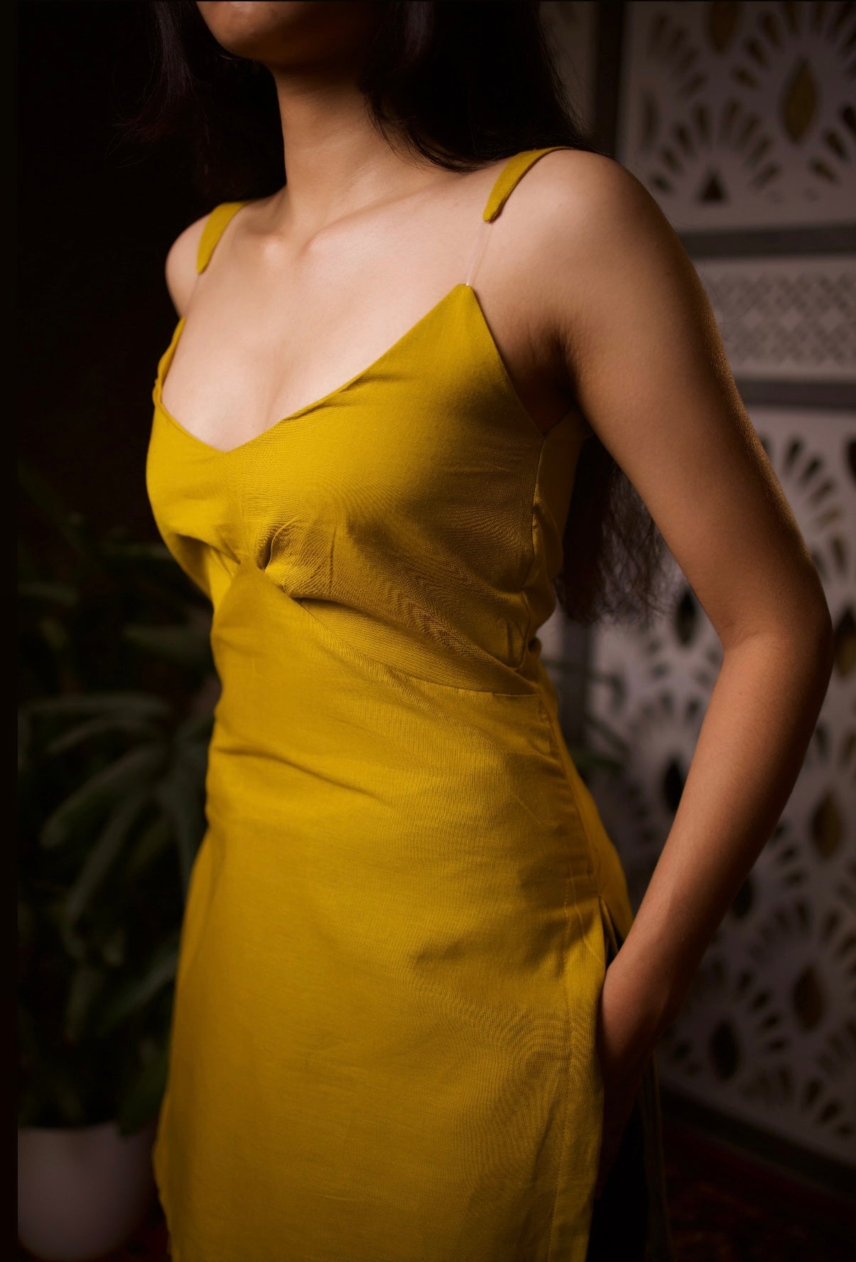 Ira Cotton Kurti (Yellow)