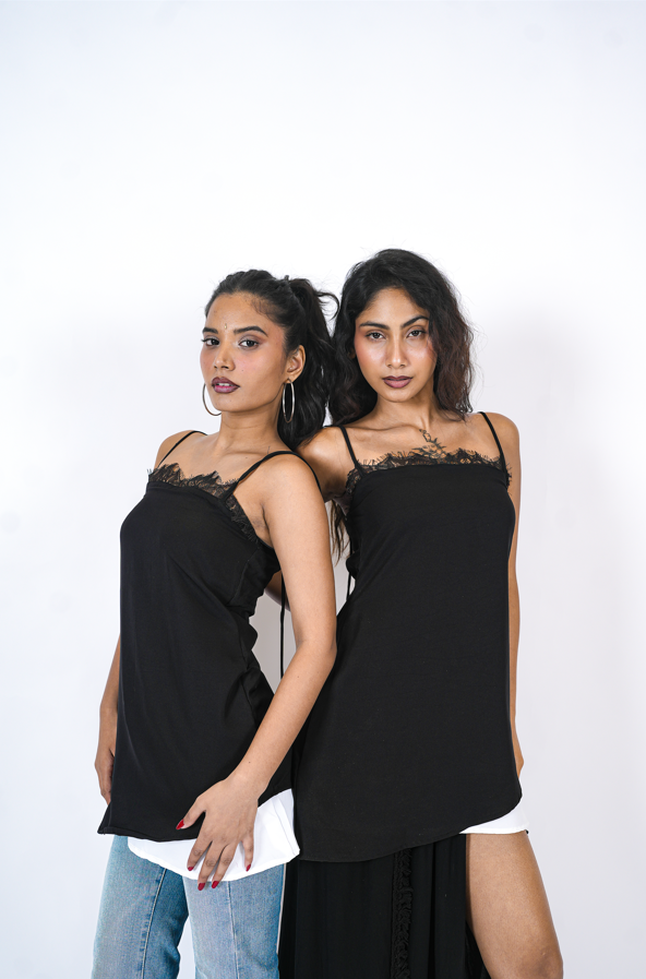 Mashooqa Kurti (Black)