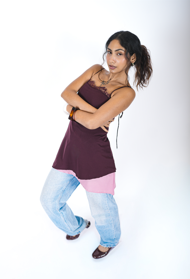 Mashooqa Kurti (Purple)
