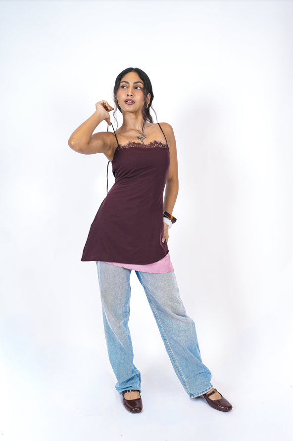 Mashooqa Kurti (Purple)